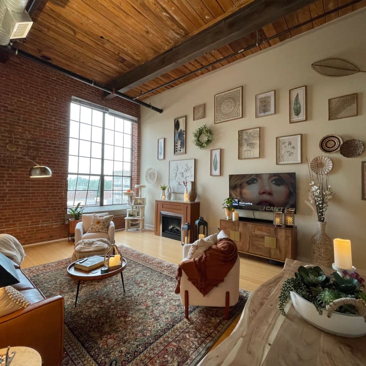 Industrial Rental Loft Home Tour and Photos Apartment Therapy